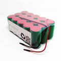 18V 3000mAh Size C Ni-MH Rechargeable Battery Pack with Connector and Wire